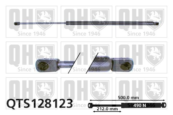 Amortecedor de tampa de porta-malas (de 3ª/5ª porta traseira) Euroex 21416306206 preço, a partir de 20,99 USD